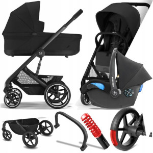 Wózek 3w1 Cybex Balios S Lux Blk 01 I Fotelik Citi