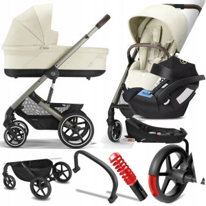 Wózek 4w1 Cybex Balios S Lux Tpe 05 I Aton 5 Baza