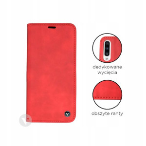 Etui Klapka Magnet Book Do Samsung Galaxy A72 Red