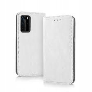 Etui Magnet Book Do Huawei P20 Biały White