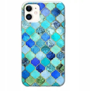 Etui MOZAIKA NIEBIESKI BLUE do iPhone 6+ / 6S+