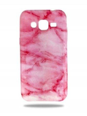Etui Marmur Pink do HUAWEI P SMART 2018 + szkło 9H