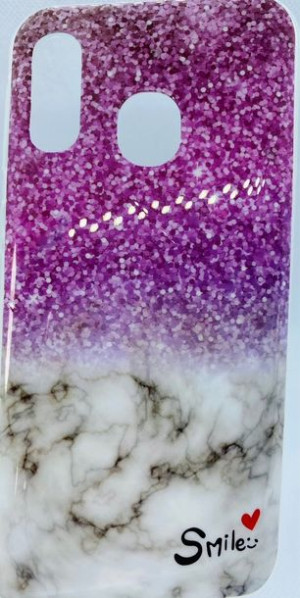 Etui Silikonowe MARMUR MARBLE do Samsung A40