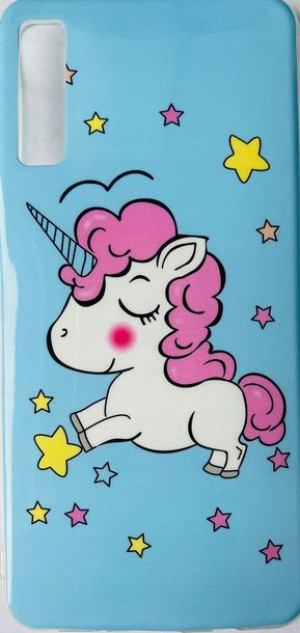 Etui Silikonowe UNICORN do Samsung A7 2018 A750