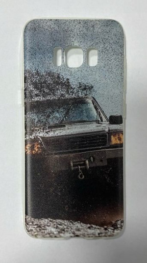 Etui Silikonowe Wzór Auto Samochód Do Samsung S8