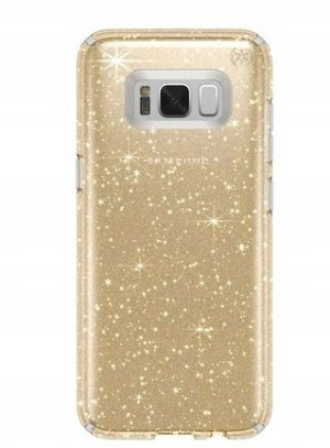 Etui Speck Clear Glitter Do Samsung S8+ Plus Gold