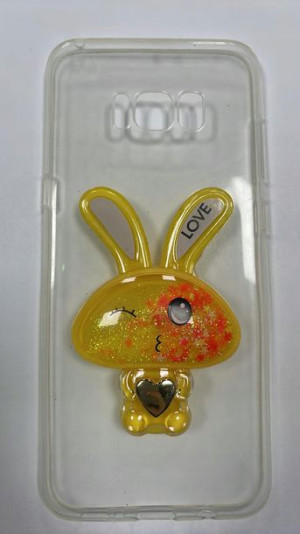 Etui Wzór 3d Króliczek Glitter Samsung S8+