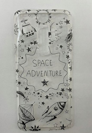 Etui Wzór Space Kosmos Do Samsung S9+ Plus Sm-g965