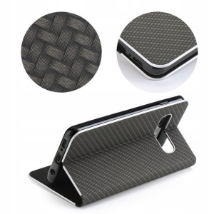 Etui Z Klapką Luna Book Huawei P30 Black