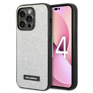 Karl Lagerfeld Glitter Plaque Logo Iphone 14 Pro