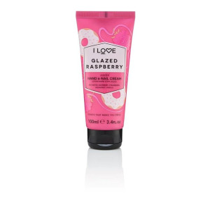 I Love Scented nawilżający krem do dłoni i paznokci Glazed Raspberry 100ml