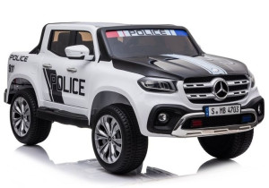 Auto na Akumulator Mercedes X Policyjne Białe