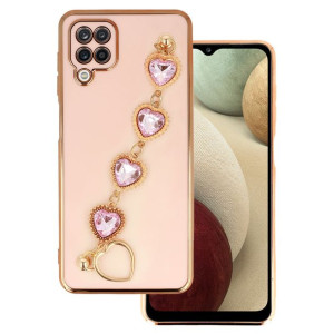 Trend Case Do Samsung Galaxy A12 Wzór 2 Jasnoróżowy