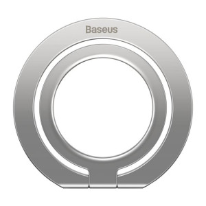 Baseus Uchwyt Halo Series Metal Ring Stand (such000012) Srebrny