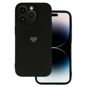 Vennus Silicone Heart Case Do Xiaomi Redmi Note 11/note 11s Wzór 1 Czarny