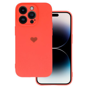 Vennus Silicone Heart Case Do Iphone 11 Wzór 1 Koralowy