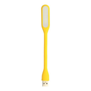 Lampka Mini Led Silikonowa Usb Żółta