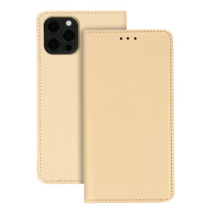 Kabura Telone Smart Book Magnet Do Samsung Galaxy S23 Plus Złota