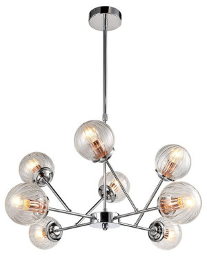 Best Zwis 8x40w E14 Chrom+miedź