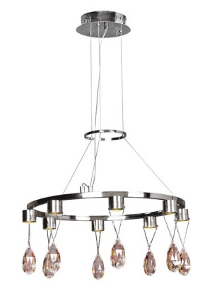 Prisma Zwis 8x3w Led Chrom