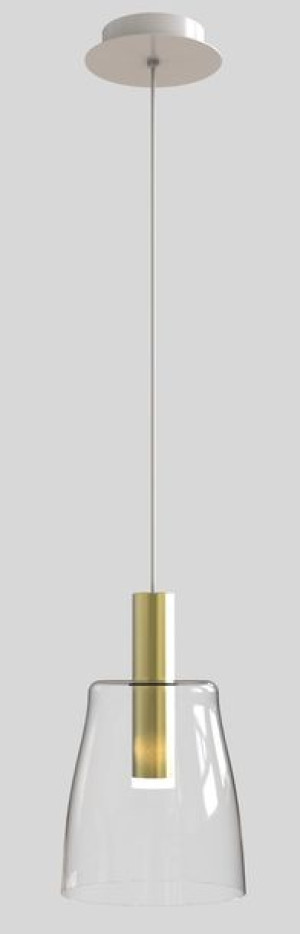 Modena Lampa Wisząca 1x5w Led Złoty