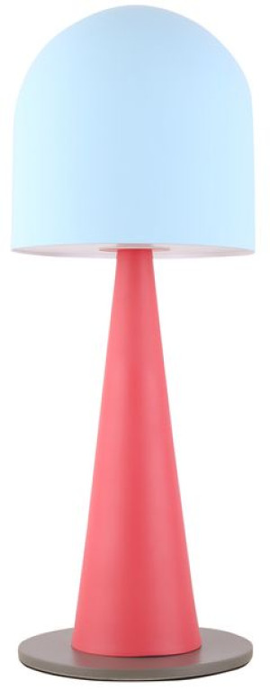 Visby Lampa Stołowa 1x40w E27 Niebieski, Czerwony