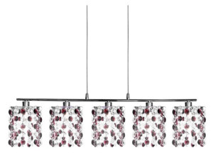 Classic Zwis 5x40w G9 Burgund