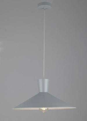 Elista Lampa Wisząca 1x60w E27 Szary