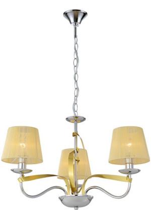 Diva Zwis 3x40w E14 Chrom/złoty