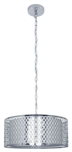 Bronzo Zwis 38 1x60w E27 Chromowy