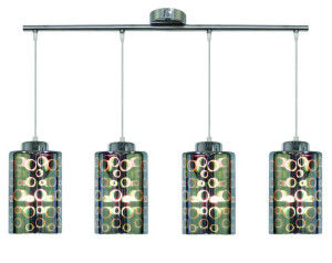 Nocturno Zwis 4x40w E27 Chrom