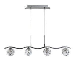 Starlet Zwis 4x40w G9 Chrom/transparent