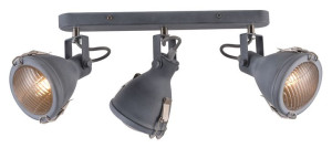 Crodo Listwa 3x40w E14 Szary
