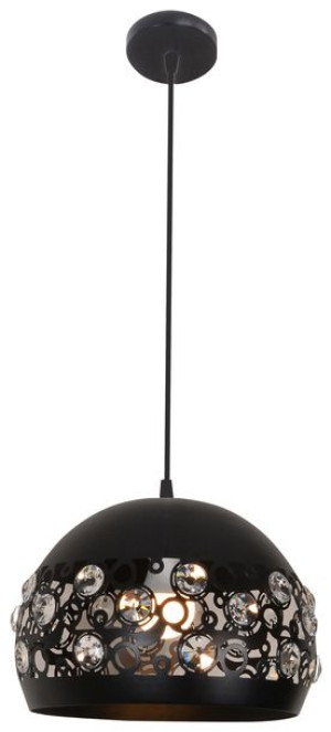 Jolina Zwis 30 1x40w E27 Czarny