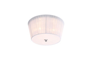 Camea Plafon 3x40w G9 + 3w Led Z Abażurem Biały