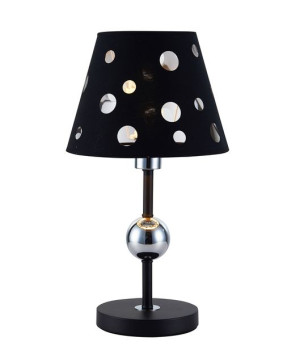 Batley Lampa Stołowa 1x60w E14 Czarny