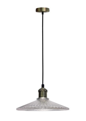 Chester Lampa Wisząca 1x40w E27 Bezbarwny, Patyna