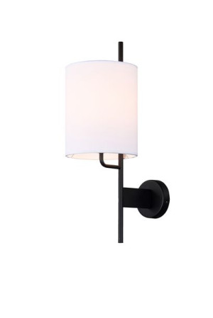 Tokyo Lampa Kinkiet 1x40w E27 Czarny
