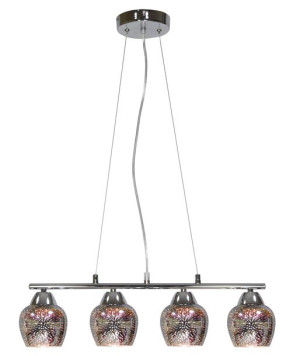 Sirius Zwis 4x60w E27 Chrom 3d