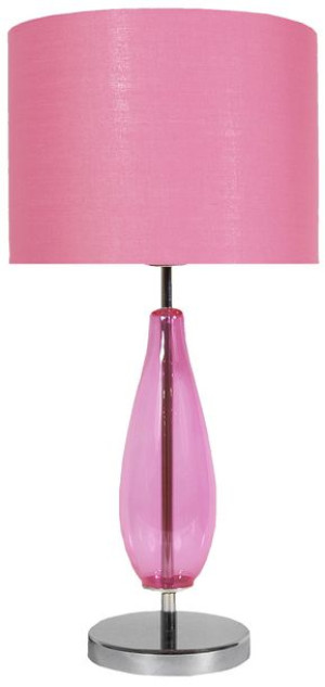 Marrone Lampka Gabinetowa 1x60w E27 H-57 Różowa