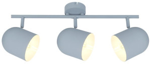 Azuro Listwa 3x40w E27 Szary Mat