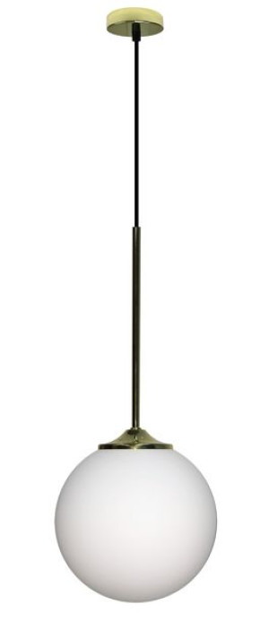 Glasgow Lampa Wisząca 1x40w E27 Złoty