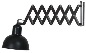 Harmony Lampka Na Wysięgniku Harmonijkowym 1x40w E27 Czarny