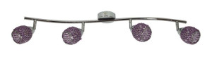 Clear Listwa 4x40w G9 Fiolet