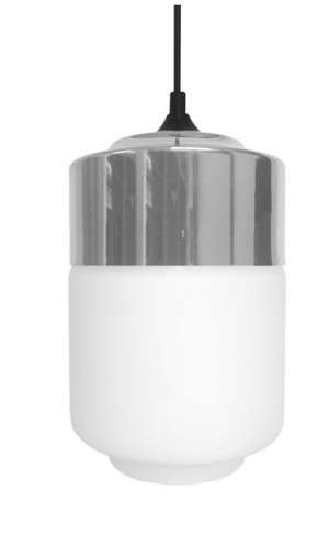 Masala 17 1x60w E27 Biały Z Chromowaną Nakładką