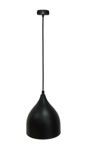 Ystad Lampa Wisząca 1x40w E27 Czarny