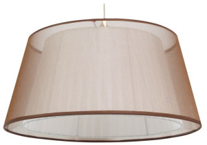 Charlie Zwis 45 1x60w E27 Brązowy