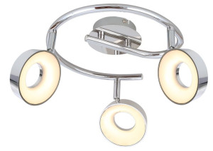 Isla Spirala 3x4w Led Chrom 3000k