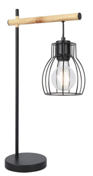 Bernita Lampa Gabinetowa 1x60w E27czarny