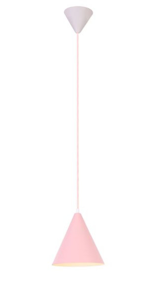 Voss Lampa Wisząca 1x40w E27 Różowy